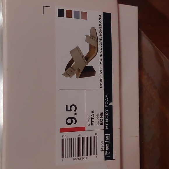 La Lauren conrad Ettaa women's slingback sandals size 9.5 - Picture 8 of 8